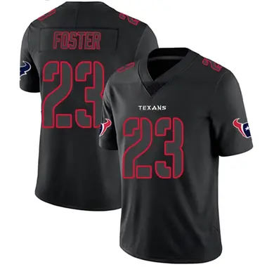 Arian Foster Men's Limited Black Impact Houston Texans Jersey